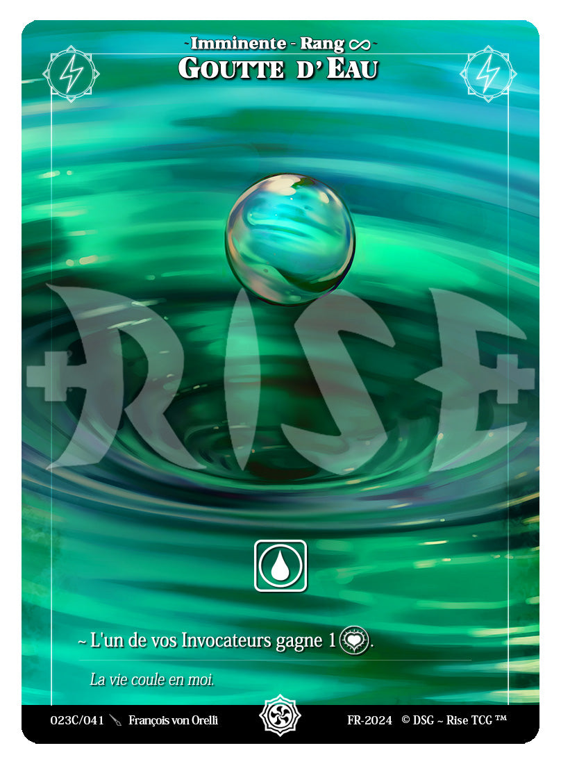 023C/041 GOUTTE D'EAU