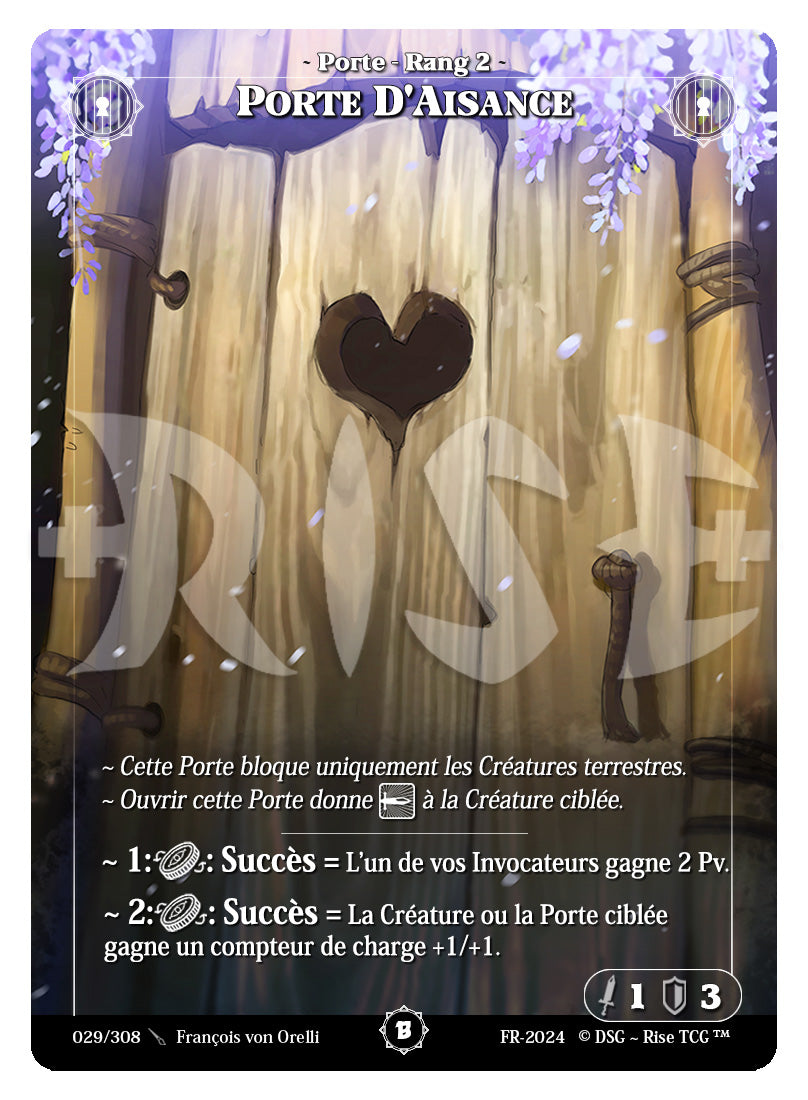 029/308 PORTE D'AISANCE