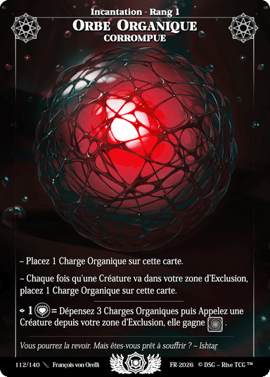 112 Orbe Organic Corrompue
