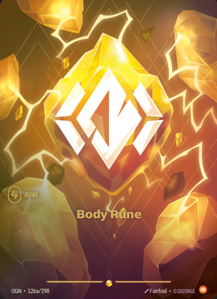 126a/298 Body Rune