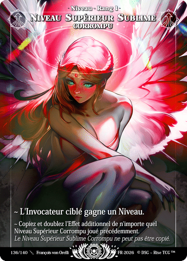 136 Niveau Supérieur Sublime Corrompu