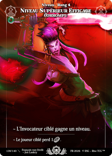 139 Niveau Supérieur Efficace Corrompu