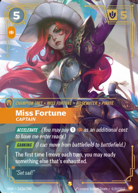 162a/298 Miss Fortune, Captain