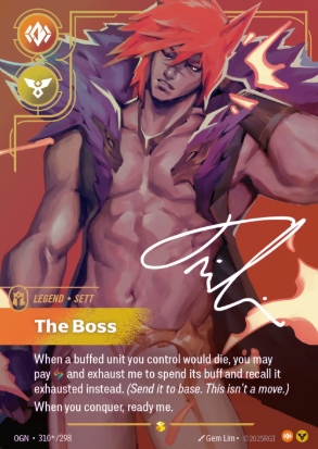 310/298 Sett, The Boss SHWOCASE