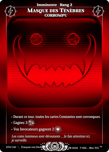 070 Masque des Ténèbres Corrompu