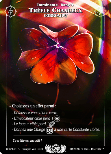 086 Trèfle Chanceux Corrompu