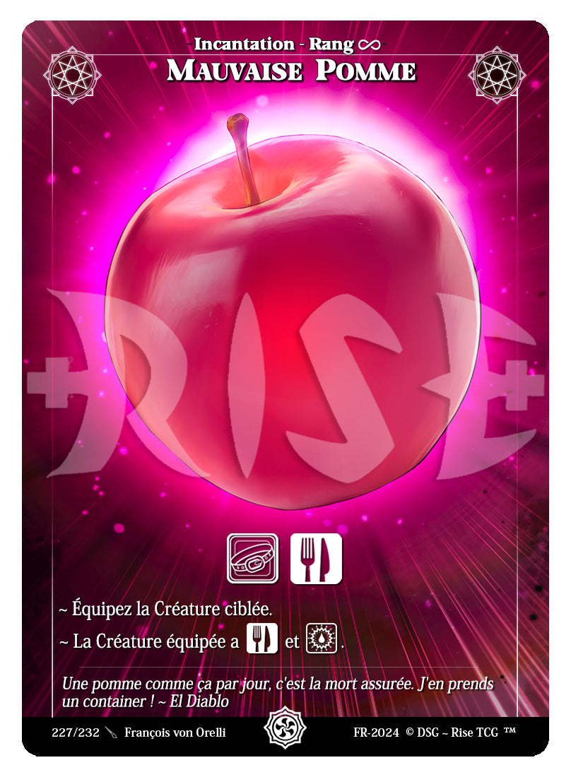 227/232 MAUVAISE POMME