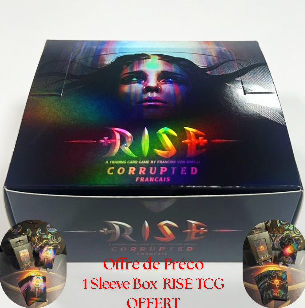 Display Rise TCG Corrupted (Précommande) + 1 Sleeve Box RISE TCG offert