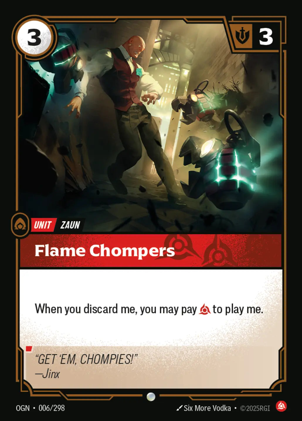 006/298 Flame Chompers