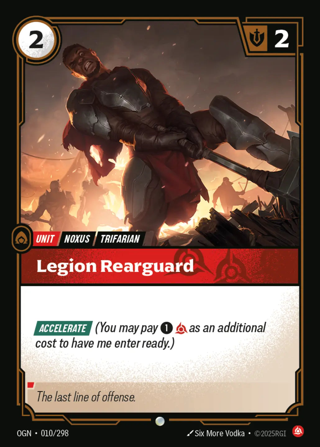 010/298 Legion Rearguard