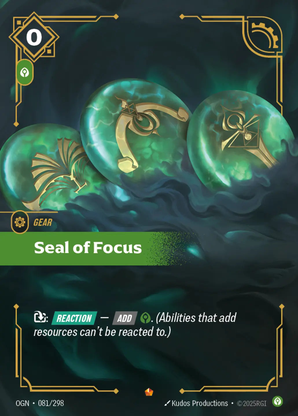 081/298 Seal of Focus