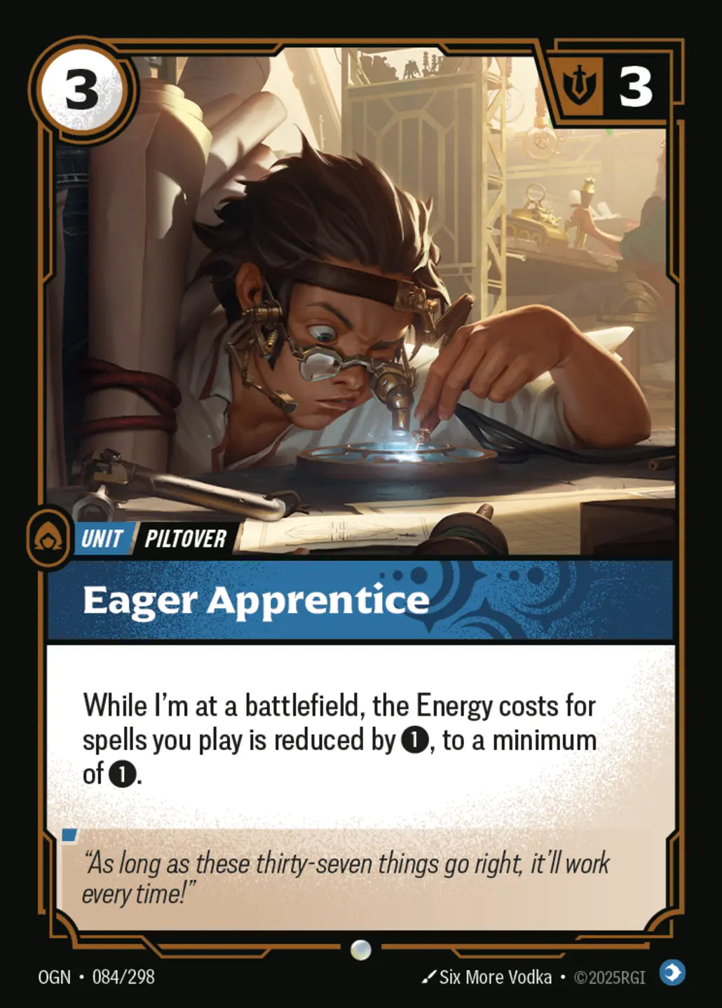 084/298 Eager Apprentice