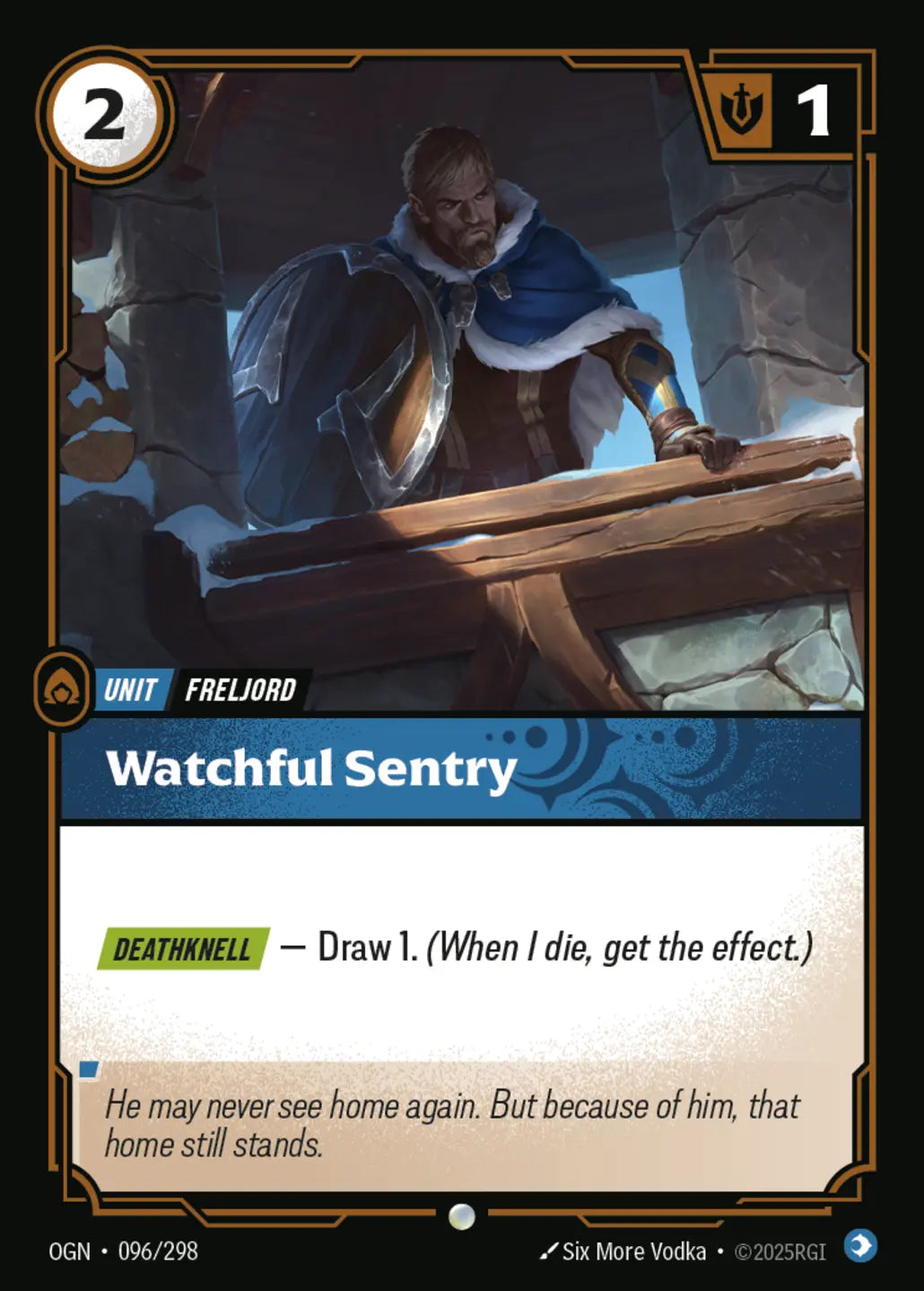 096/298 Watchful Sentry