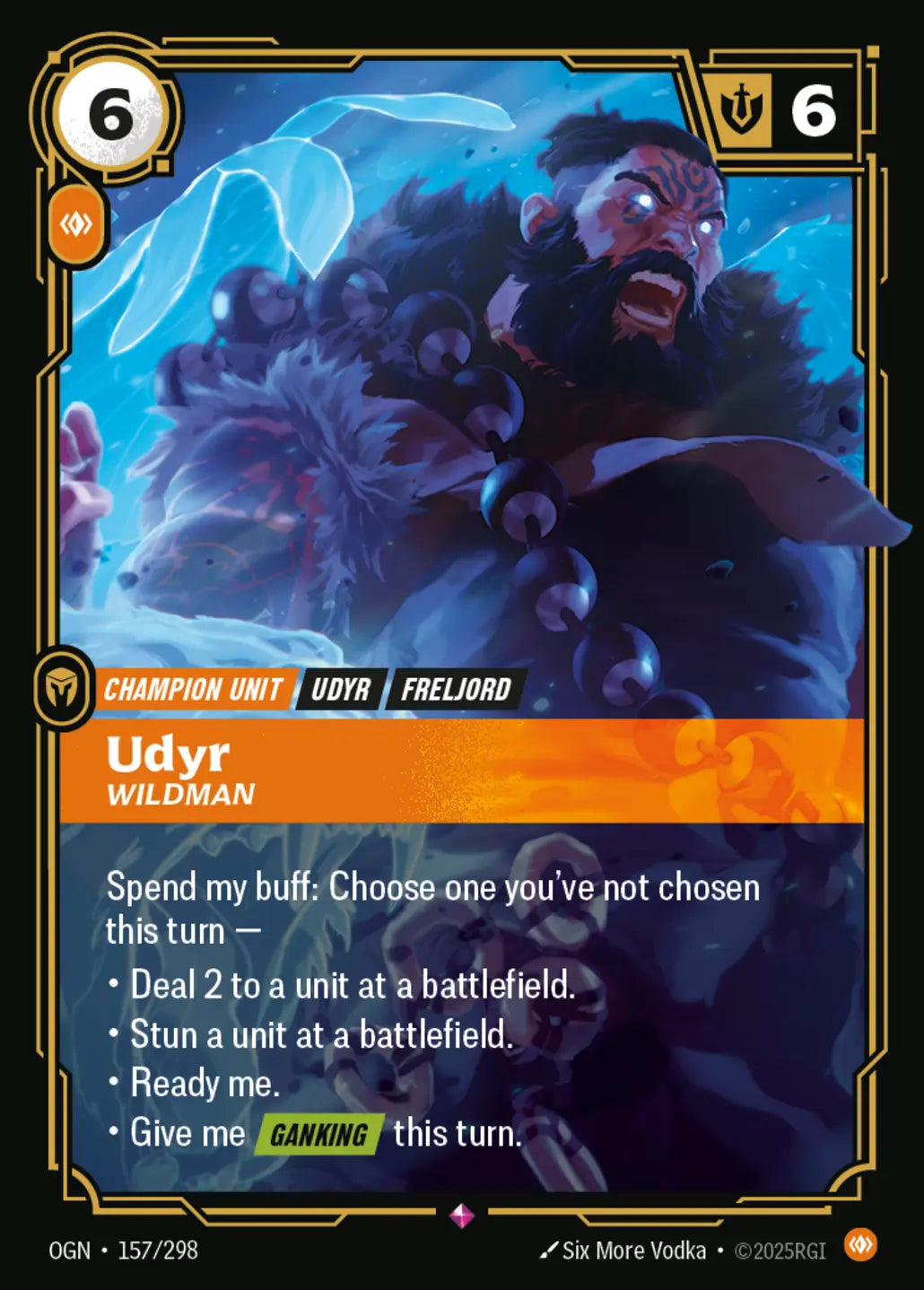 157/298 Udyr, Wildman