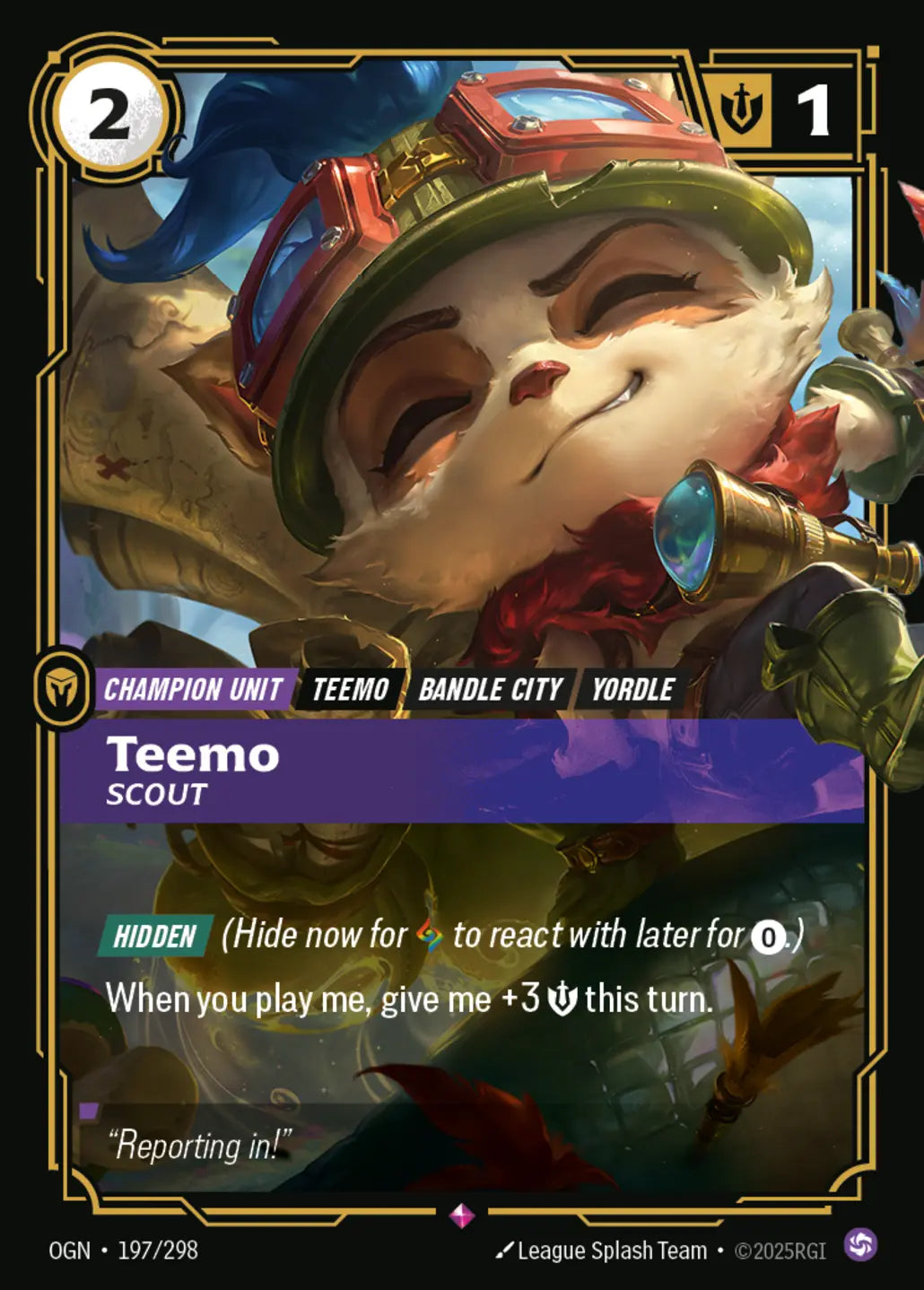 197/298 Teemo, Scout