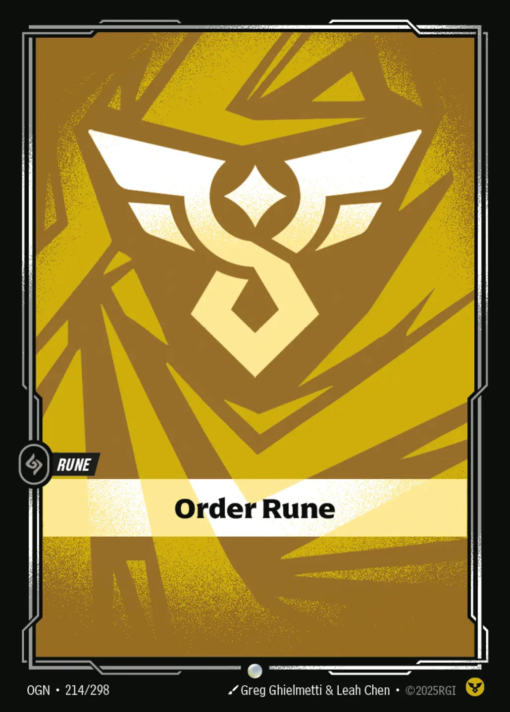 214/298 Order Rune