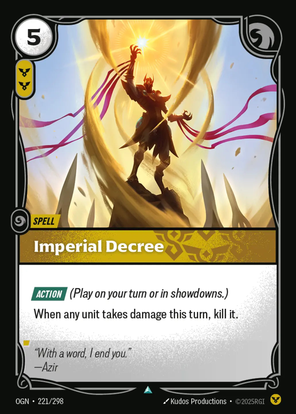 221/298 Imperial Decree