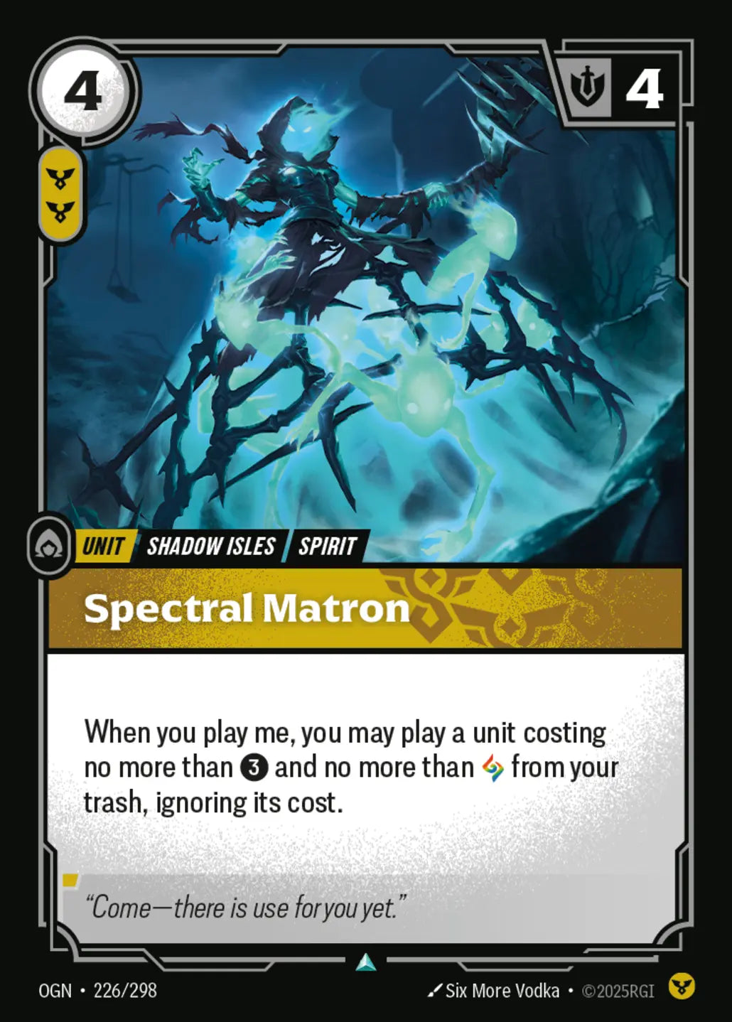 226/298 Spectral Matron