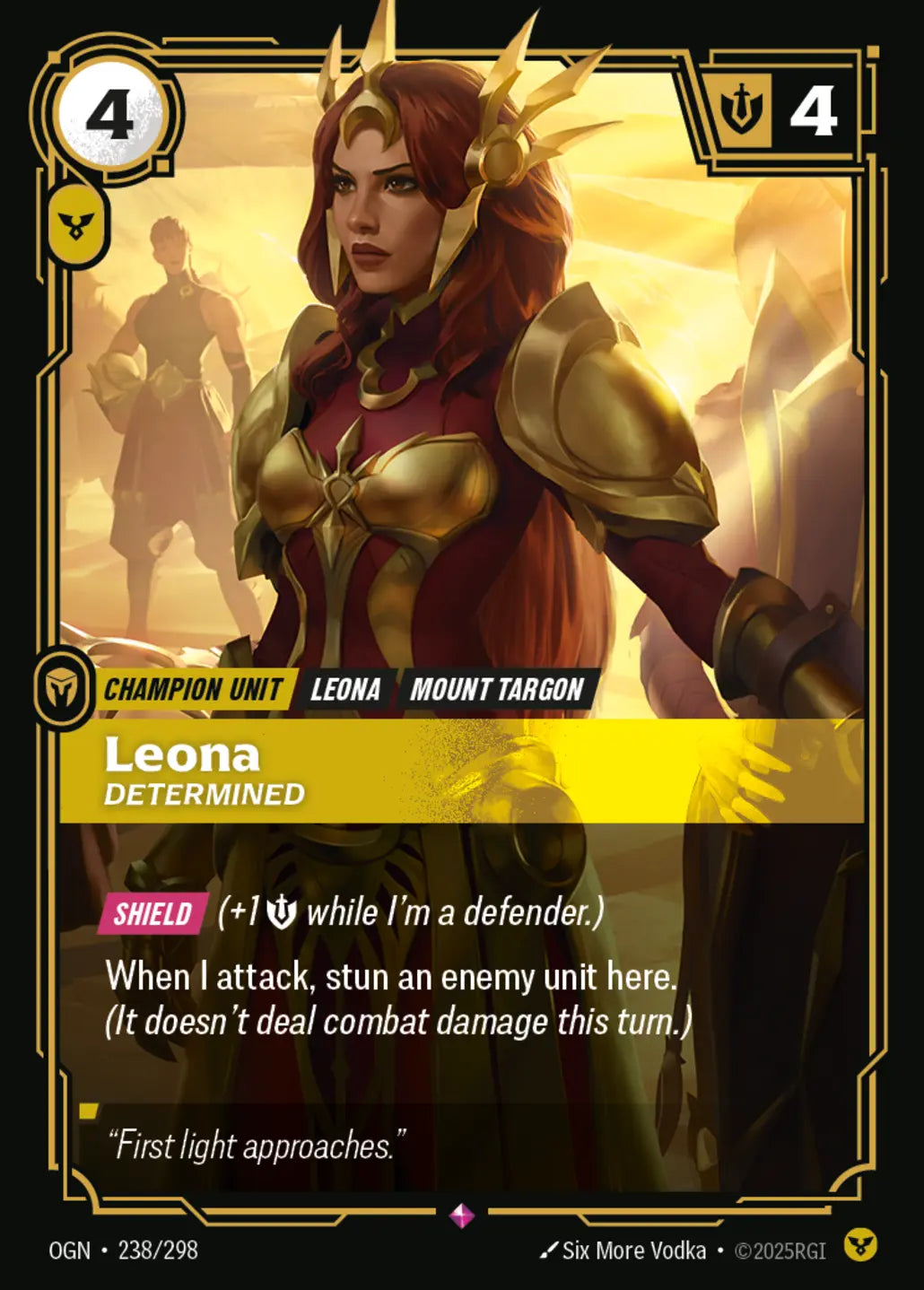 238/298 Leona, Determined