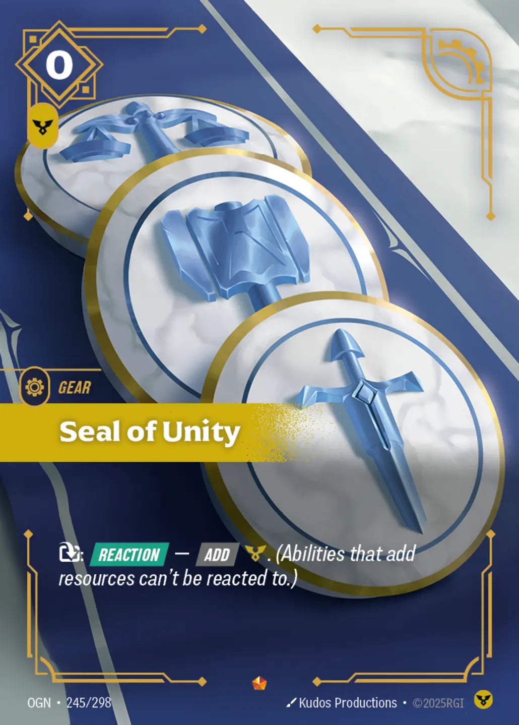 245/298 Seal of Unity