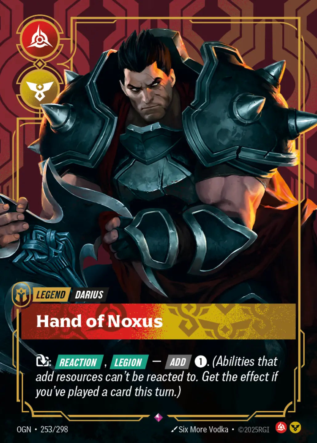 253/298 Darius, Hand of Noxus