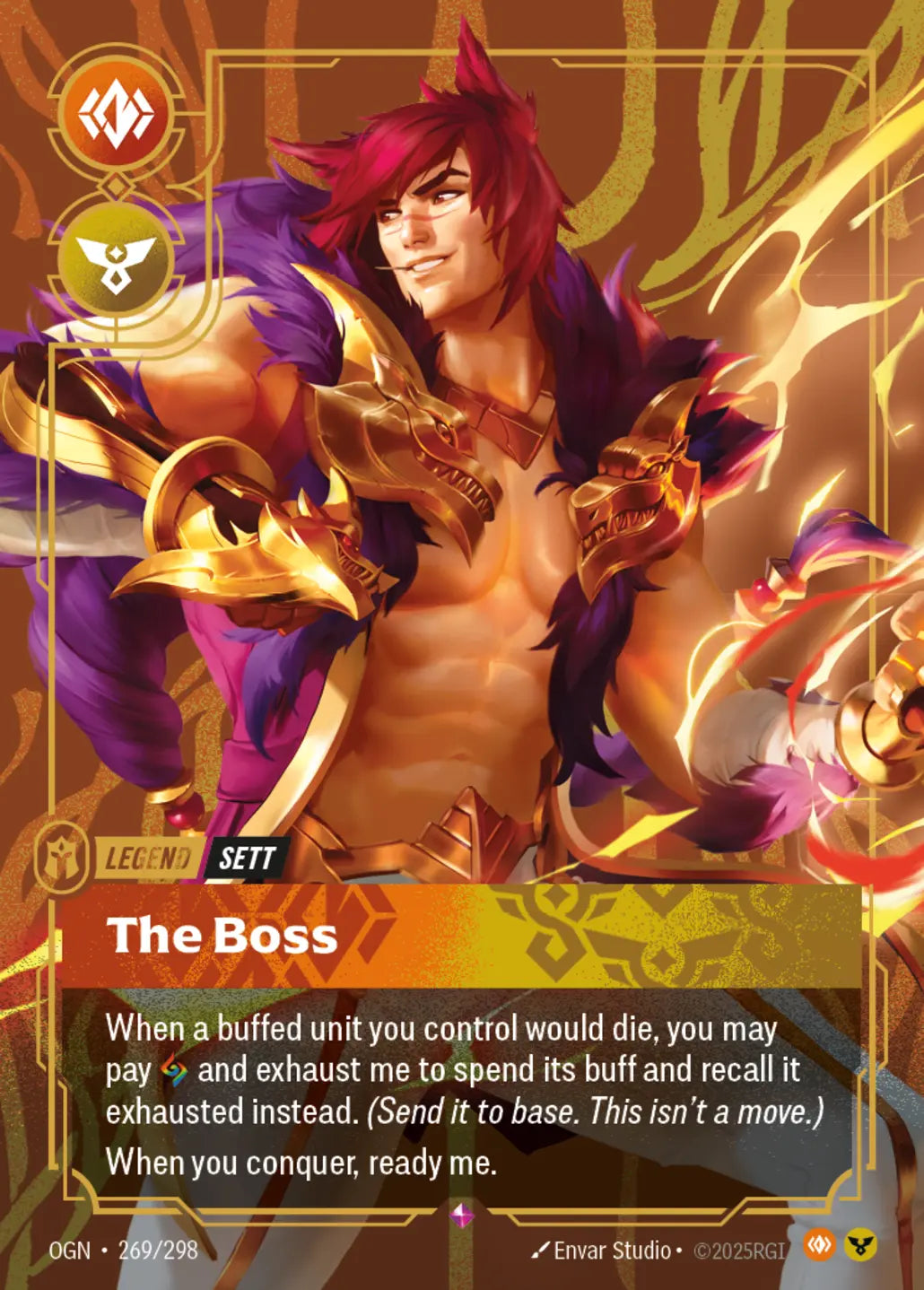 269/298 Sett, The Boss