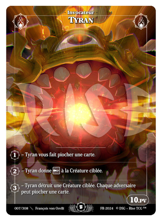 007/308 - TYRAN VISAGE