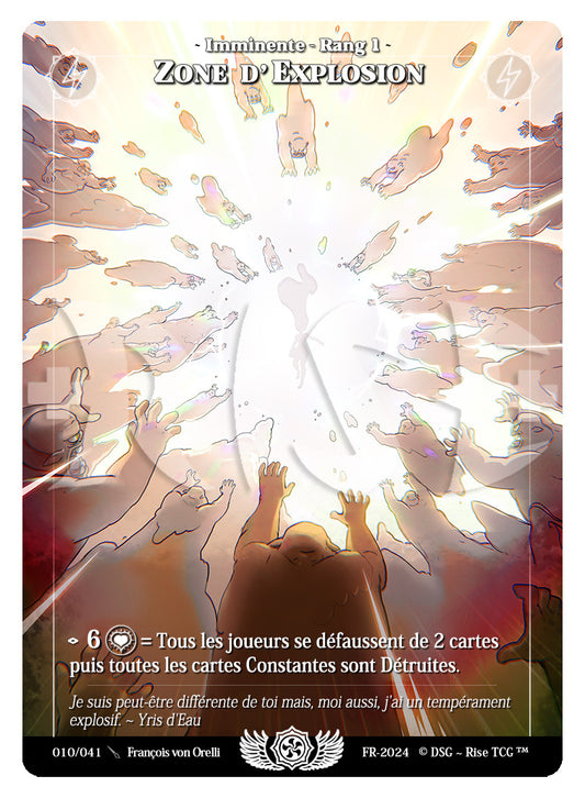010/041 ZONE D'EXPLOSION