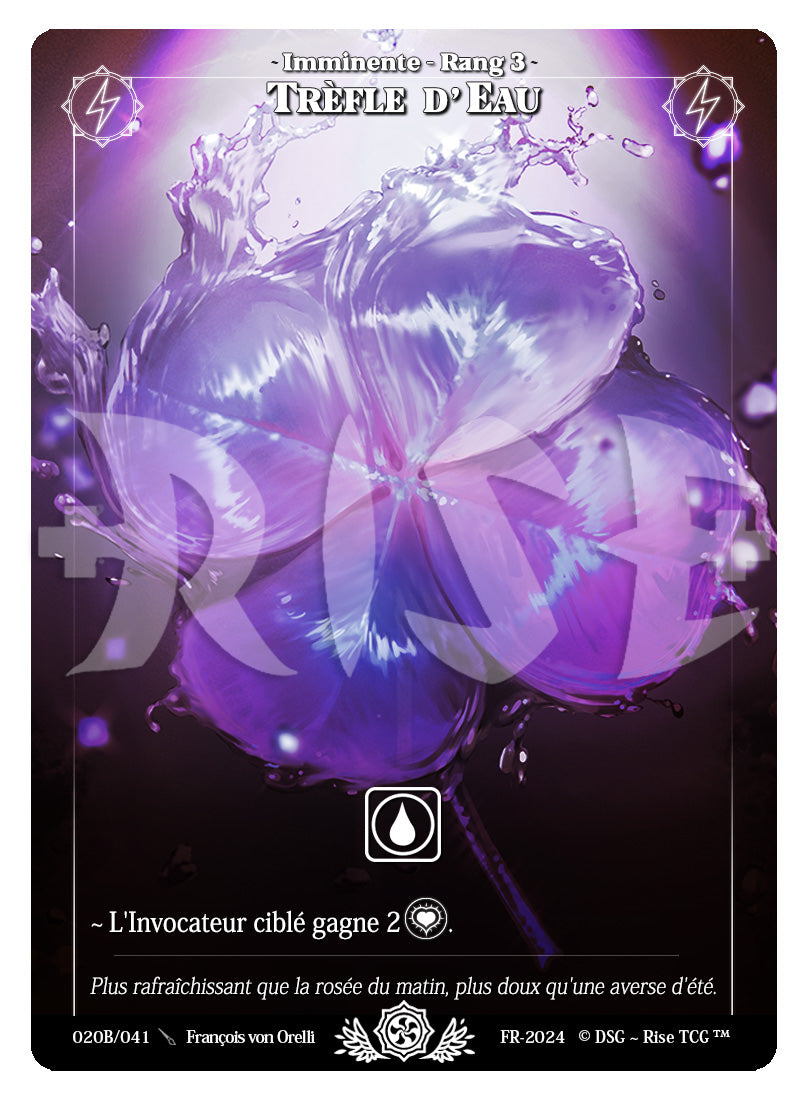 020B/041 TREFLE D'EAU