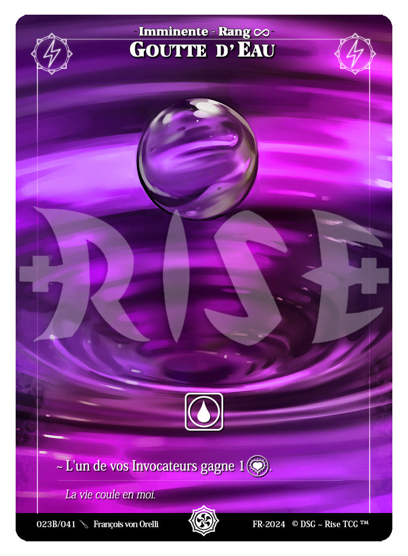 023B/041 GOUTTE D'EAU