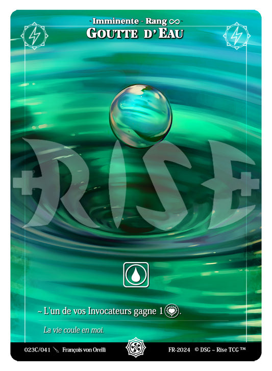 023C/041 GOUTTE D'EAU