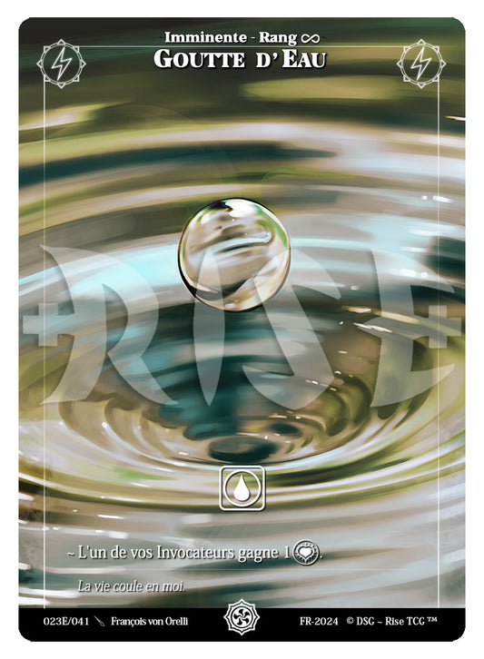 023E/041 GOUTTE D'EAU