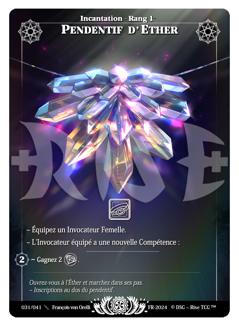 031/041 PENDENTIF D'ETHER