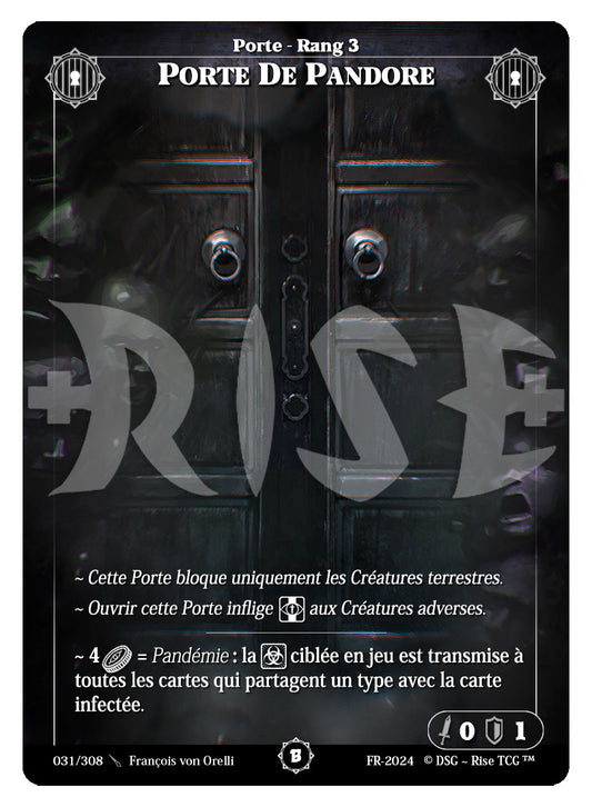 031/308 PORTE DE PANDORE