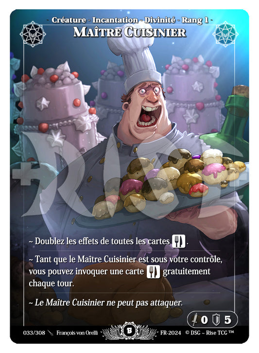 033/308 MAITRE CUISINIER