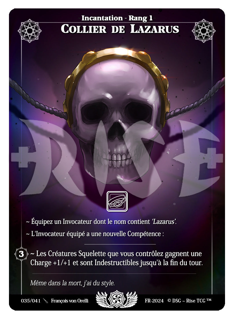 035/041 COLLIER DE LAZARUS
