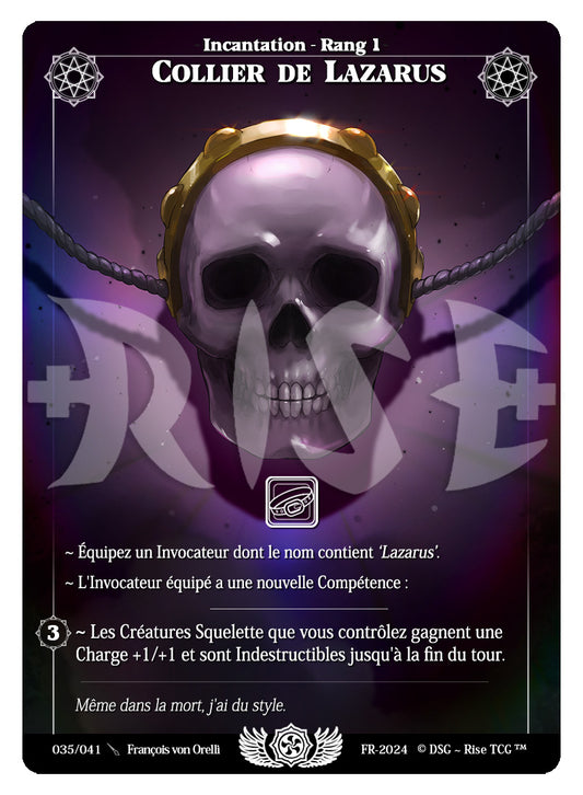 035/041 COLLIER DE LAZARUS