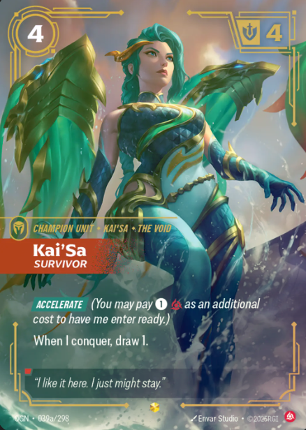 039a/298 Kai'Sa, Survivor