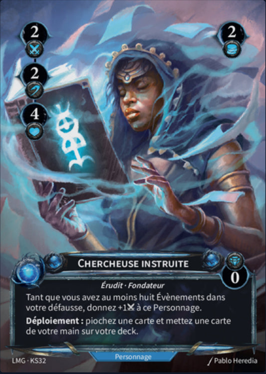 032/300 KS Chercheuse Instruite