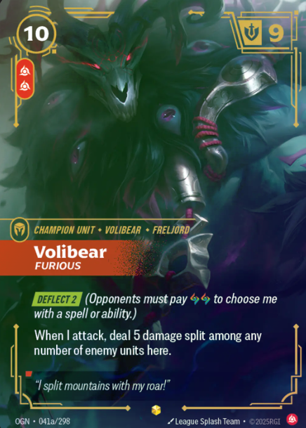 041a/298 Volibear, Furious