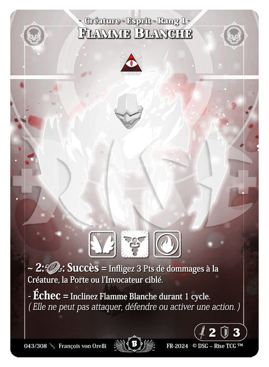 043/308 FLAMME BLANCHE