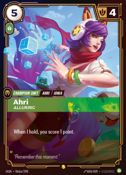 066a/298 Ahri, Alluring