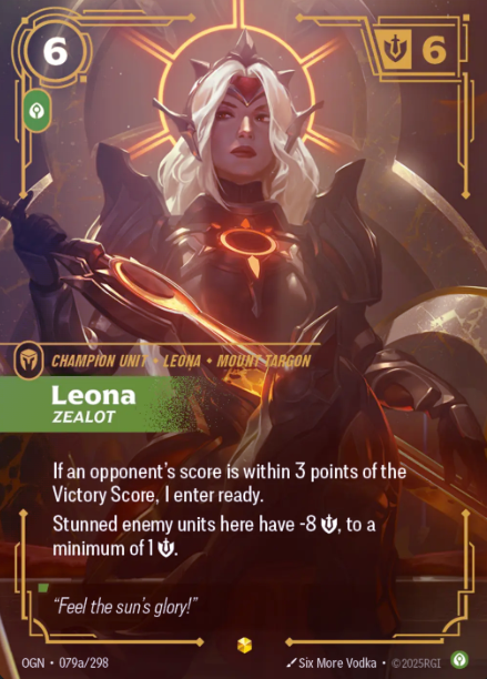 079a/298 Leona, Zealot