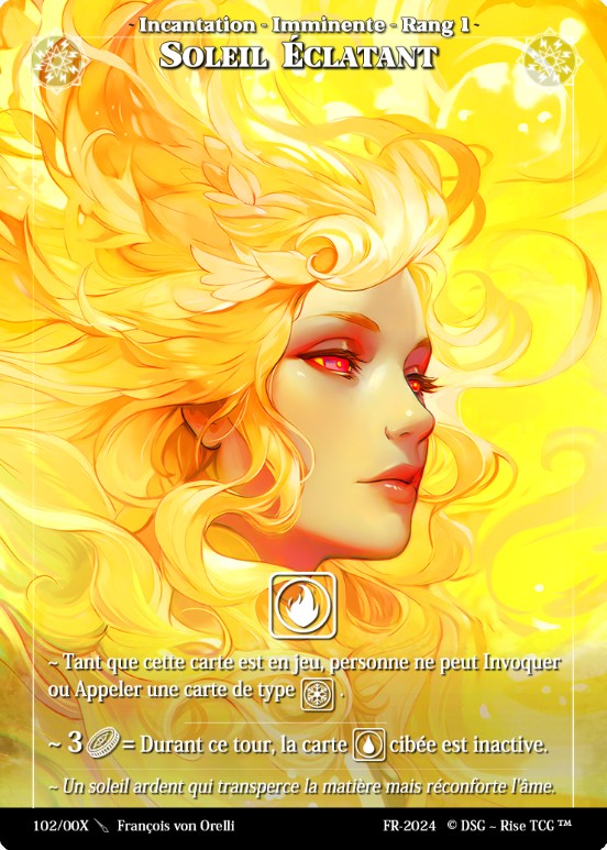 102/00X Soleil Eclatant (Rare)