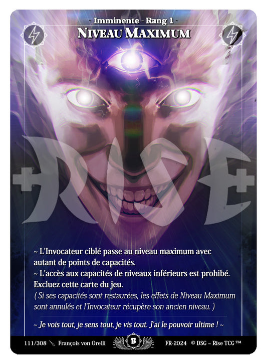111/308 NIVEAU MAXIMUM