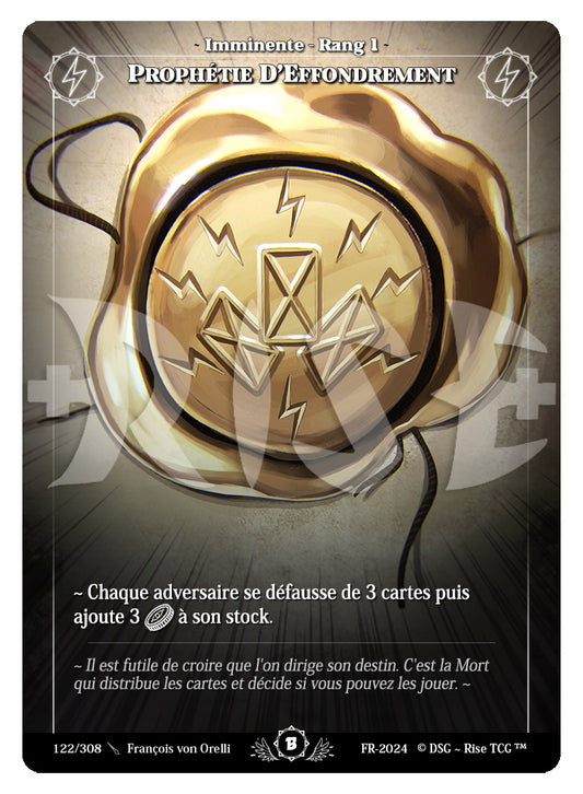122/308 PROPHETIE D'EFFONDREMENT