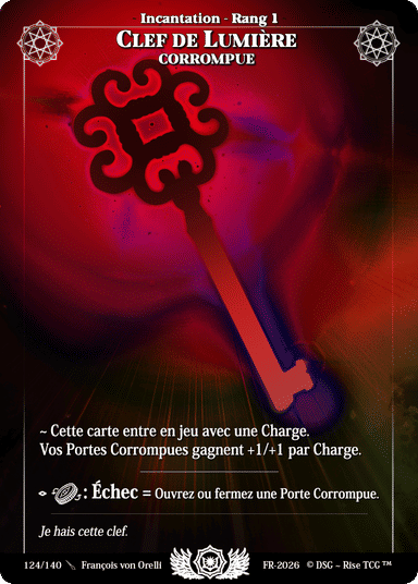 124 Clef de Lumière Corrompue