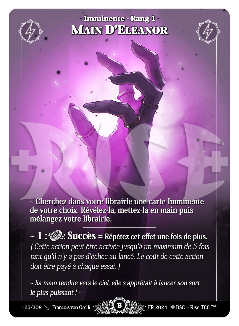 125/308 MAIN D'ELEANOR