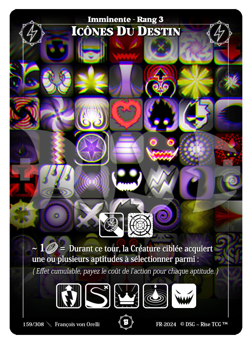 159/308 ICONES DU DESTIN