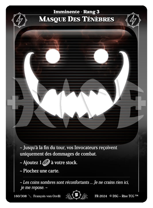160/308 MASQUE DES TENEBRES